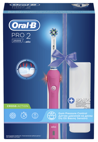 Электрическая зубная щетка Oral-B Pro 2 2500 фото 10