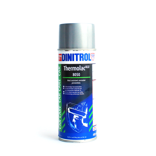 Dinitrol 8050 (400 мл, аэрозоль) Антикор для глушителей (алюминиевая краска)