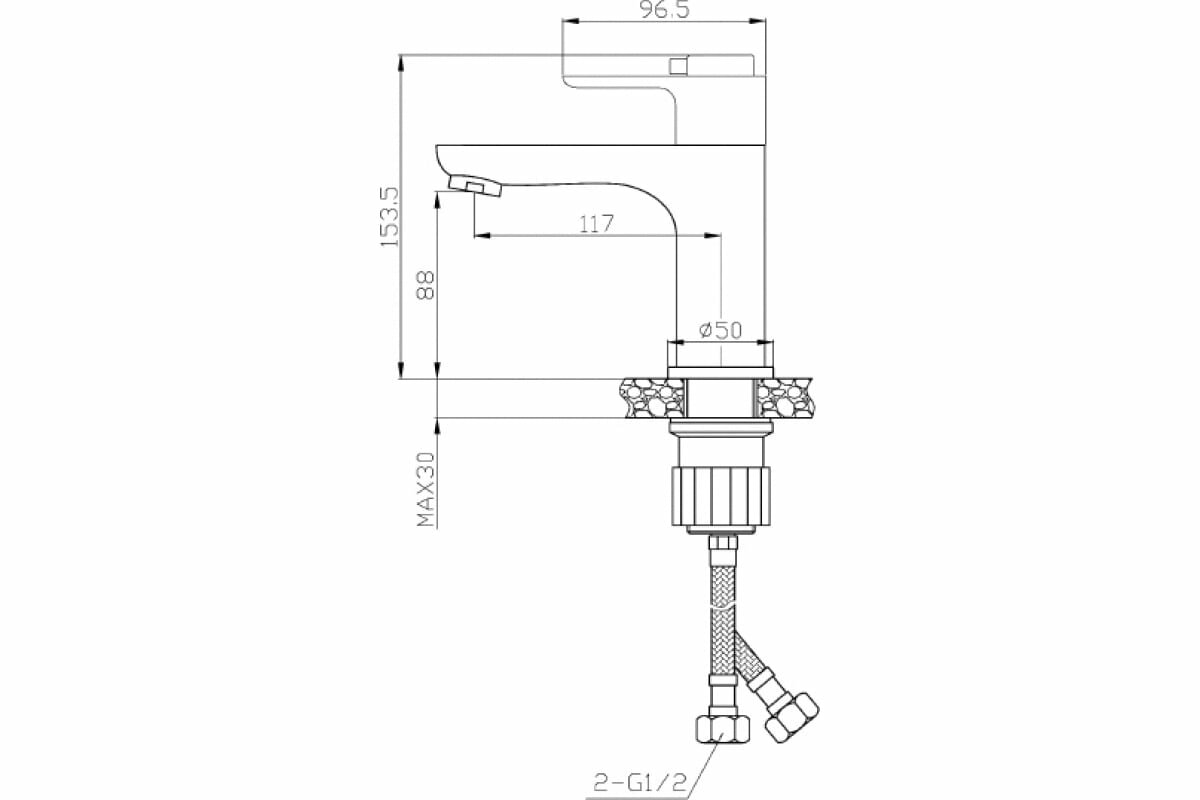 Термостат для раковины Orange Thermo T19-021cr - фотография № 17