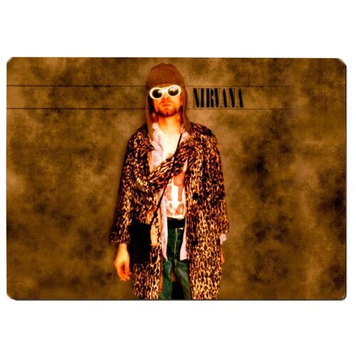 фото Коврик для мыши nirvana в очках drabs