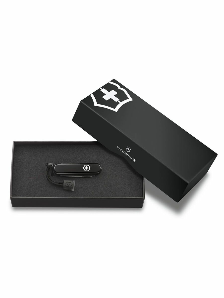 Складной нож VICTORINOX Signature Lite Onyx Black, 8 функций, 58мм, черный - фото №15