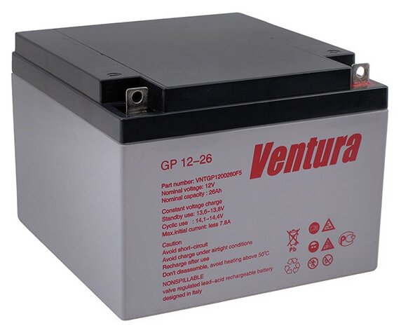 Аккумуляторная батарея Ventura GP 12-26 12В 26 А·ч