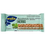 Хлебцы ржаные Wasa Sandwich Cheese & Herbs 30 г - изображение