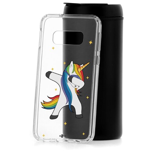фото Чехол на samsung galaxy s10e kruche print единорожка