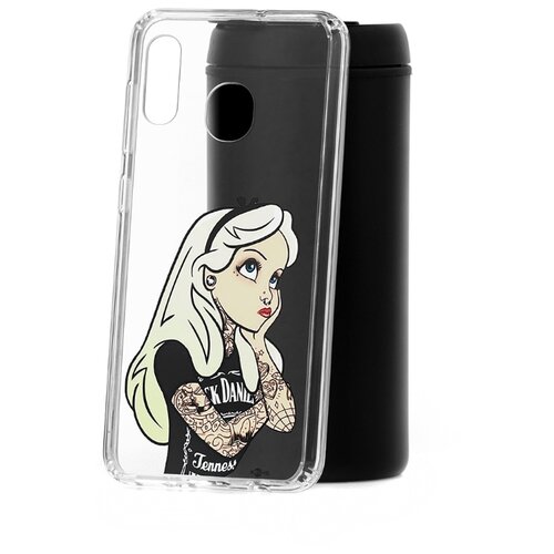 фото Чехол на samsung galaxy a20 2019 kruche print tattoo girl