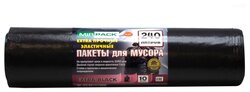 Мешки для мусора MirPack EXTRA black 240 л (10 шт.)