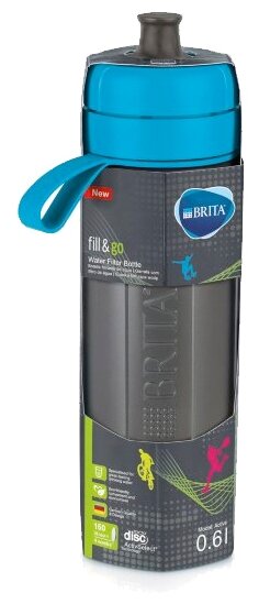 Фильтр-бутылка Brita Fill&Go Active синий - фотография № 6