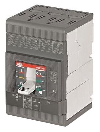 Выключатель автоматический XT2N 160 TMA 125-1250 3p F F (1 шт.)