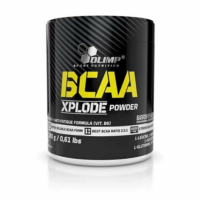 Olimp Sport Nutrition Спортивное питание AMINO BCAA XPLODE POWDER Аминокислоты 280 гр Лимон