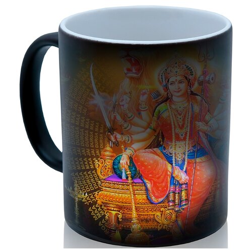 фото Кружка хамелеон индийская богиня любви парвати, красивый подарок drabs