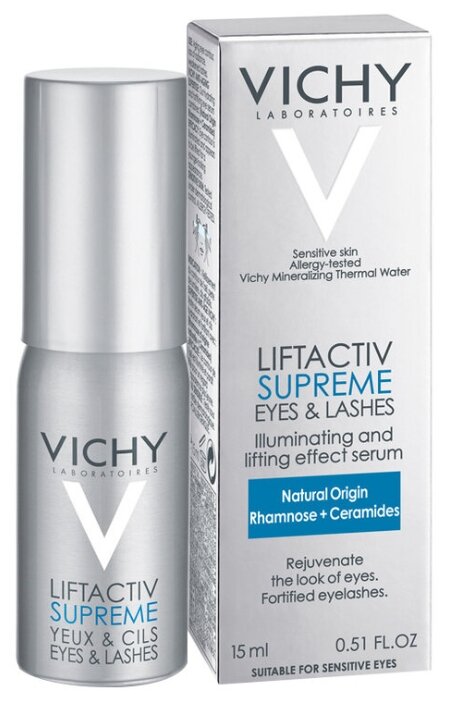 Сыворотка для глаз и ресниц Vichy Liftactiv Serum 10 Сыворотка 15 мл