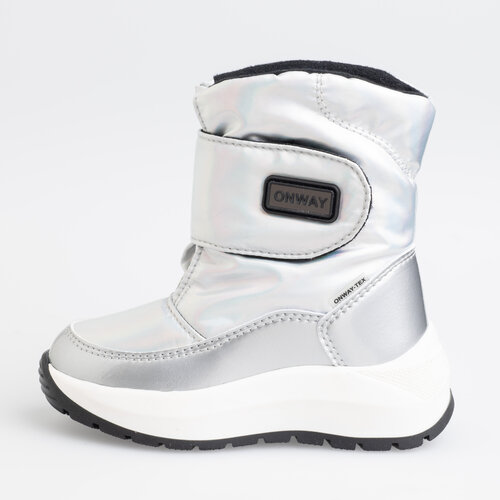 Сапоги ONWAY, размер 30, серебряный