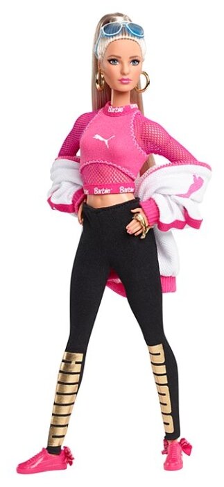 barbie x puma doll