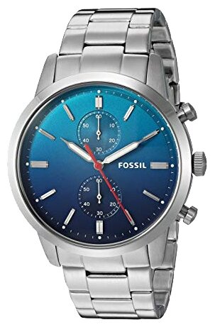 Наручные часы FOSSIL Townsman, синий, голубой