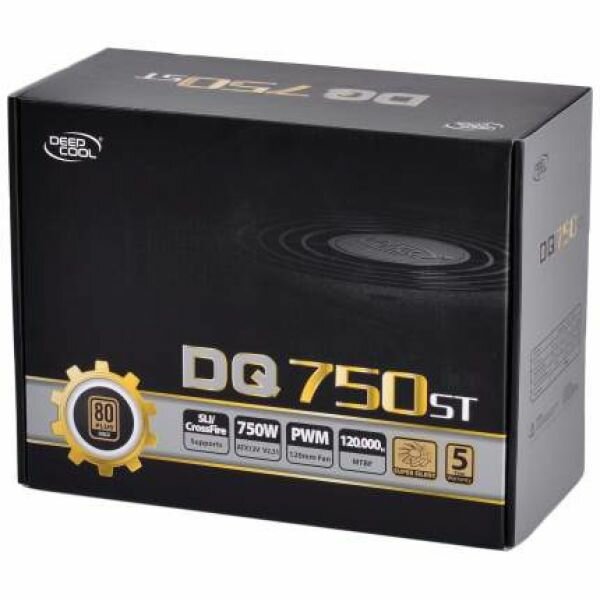 Блок питания 650W Deepcool Quanta DQ650-M-V2L (ATX, fan 120mm, APFC, cab manag, 80 PLUS Gold) (DP-GD-DQ650-M-V2L) - фотография № 19