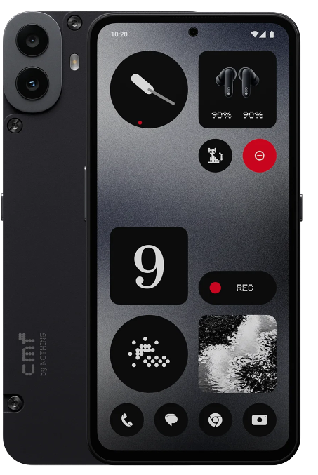 Смартфон CMF Phone 1 8/256 ГБ Global, Dual nano SIM, black