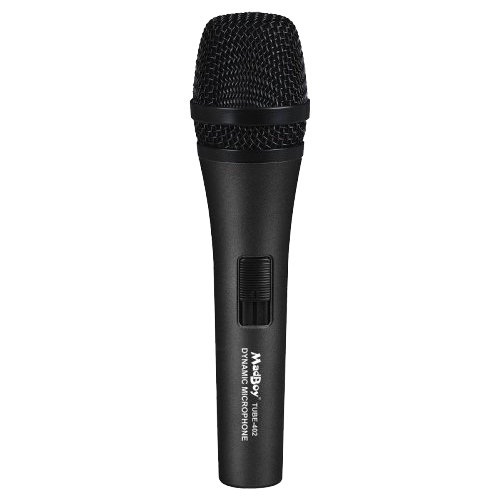 Микрофон проводной MadBoy Tube 402, разъем: jack 6.3 mm, черный