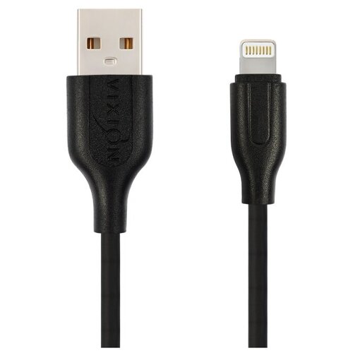 Кабель USB VIXION (K2) для iPhone Lightning 8 pin (1м) (черный)
