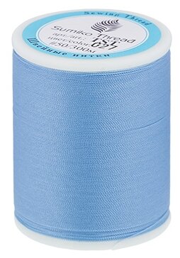 TST Нитки "SumikoThread" 50 100% нейлон 300 м 328 я №401 белый - фото №1