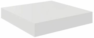 Полка мебельная White 23x23.5x3.8 см МДФ цвет белый