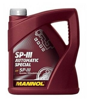 MANNOL 8209 масло транс синт O.E.M. for Korean cars ATF SP-III/HyundaiKia Mit 4k