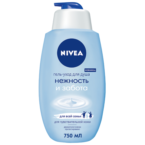 фото Гель для душа nivea нежность и