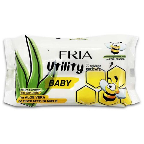 фото Влажные салфетки fria utility с