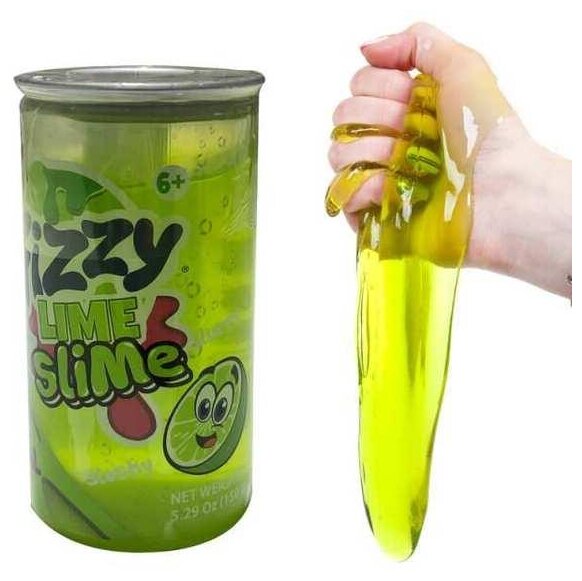 Жвачка для рук Junfa toys Fizzy Lime Slime (ST81), зеленый