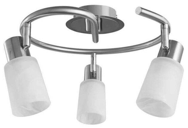 Светильник Arte Lamp Cavalletta A4510PL-3SS, E14, 120 Вт, кол-во ламп: 3 шт, цвет: серебристый