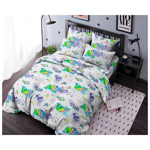 фото Br06526 ночь нежна детское постельное белье graffity (145х215 см)