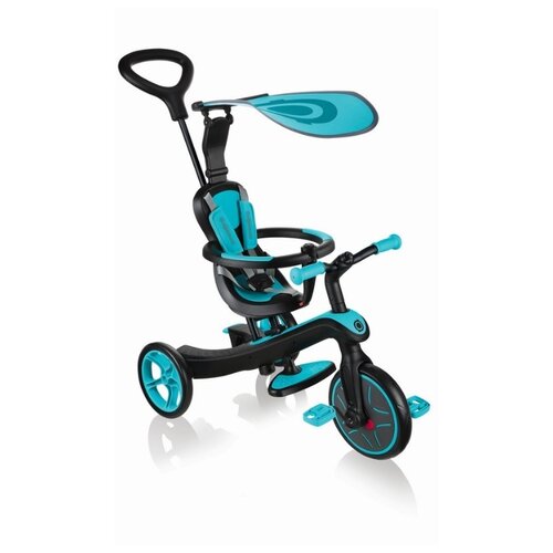 фото Трехколесный велосипед globber trike explorer 4 в 1, голубой