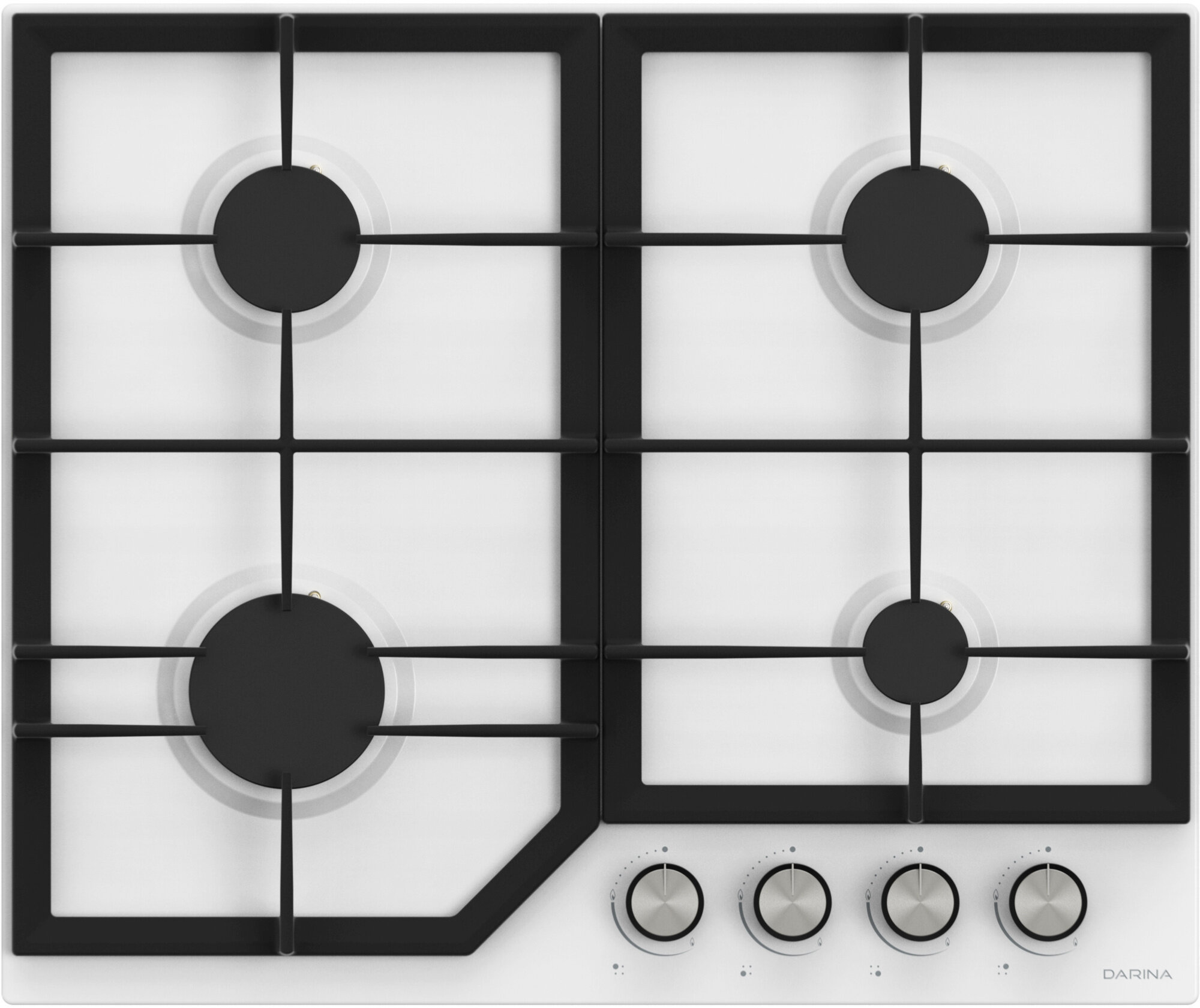 Газовая варочная поверхность Darina ER4 BGM 341 12 W белый