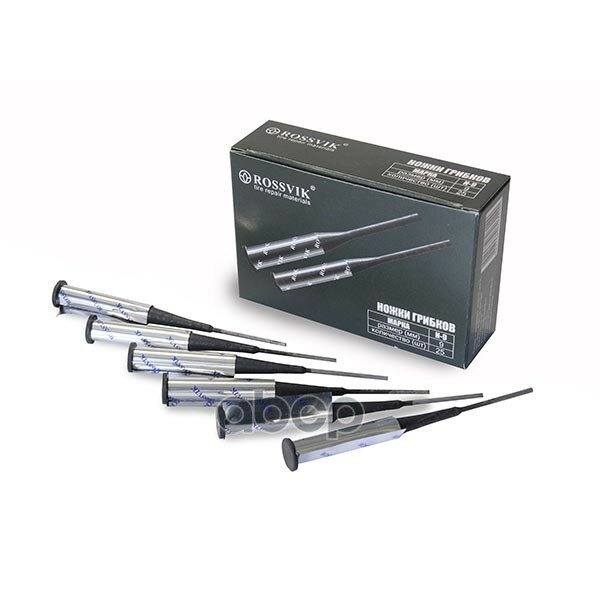 Ножки грибков! N-9, с уст. проволокой, 25 шт. Rossvik арт. N925