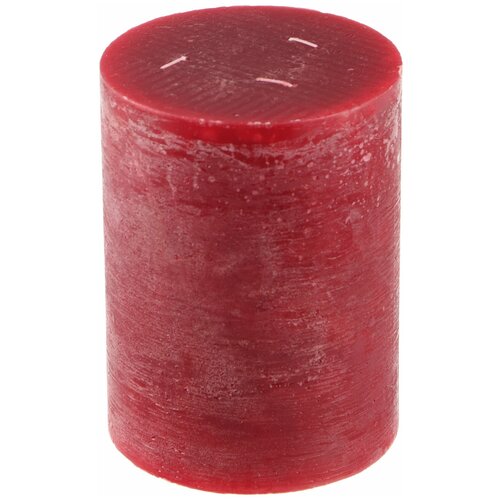 Свеча красная Sunford Без аромата 15х20см