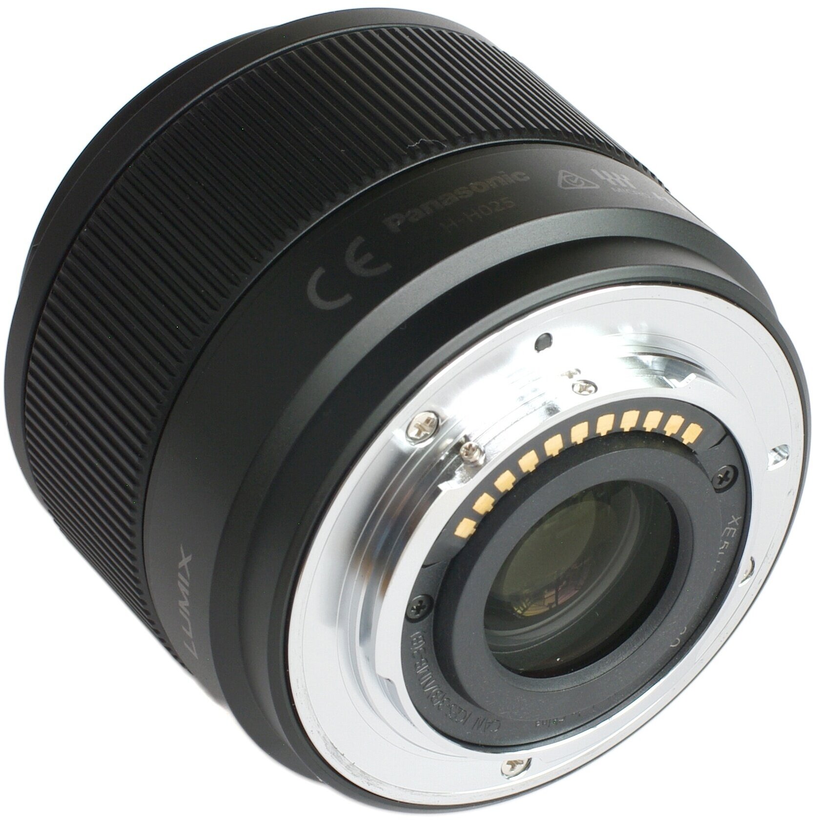 Объектив Panasonic Lumix H-H025E 25mm f/1.7 G Aspherical black - фото №8