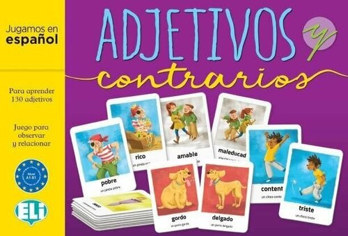 ADJETIVOS Y CONTRARIOS (A2-B1) / Обучающая игра на испанском языке 