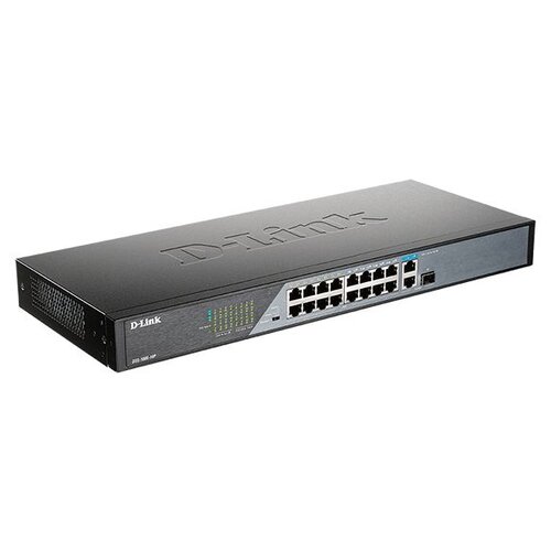 Неуправляемый коммутатор D-link DSS-100E-18PA1A 2583000₽