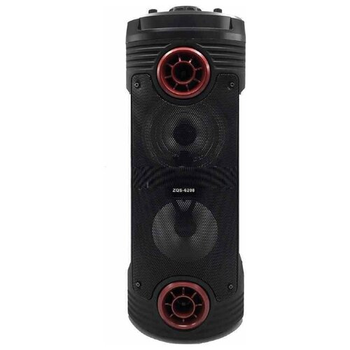 Колонка портативная беспроводная блютуз Bluetooth с FM радио BT Speaker ZQS-6208 Музыкальная колонка блютус 358000₽