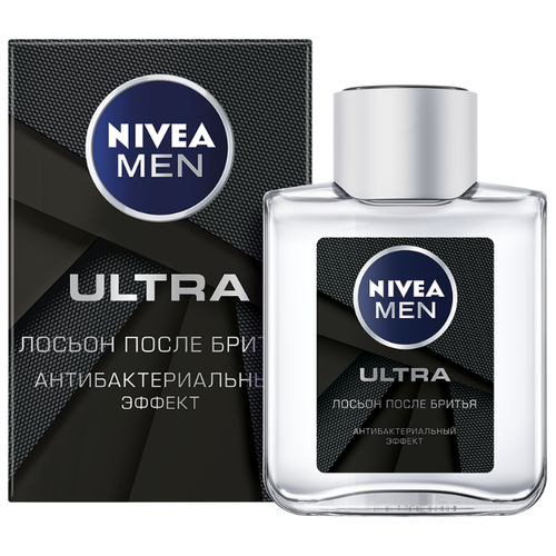 фото Антибактериальный лосьон после бритья "Ultra" Nivea, 100 мл