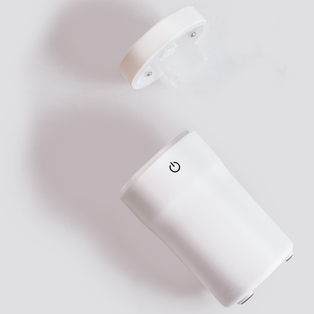 Увлажнитель воздуха, портативный увлажнитель с LED подсветкой, Аромадиффузор, черный - фотография № 8
