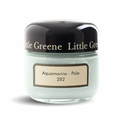 Пробник краски в/э акриловой Little Greene, цвет № 282, AQUAMARINE PALE, 60 мл пробник краски в э акриловой little greene цвет 182 bone china blue pale 60 мл