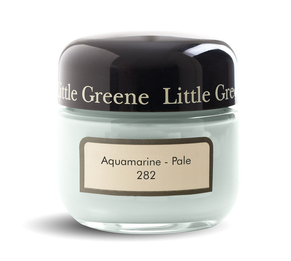 Пробник краски в/э акриловой Little Greene, цвет № 282, AQUAMARINE PALE, 60 мл