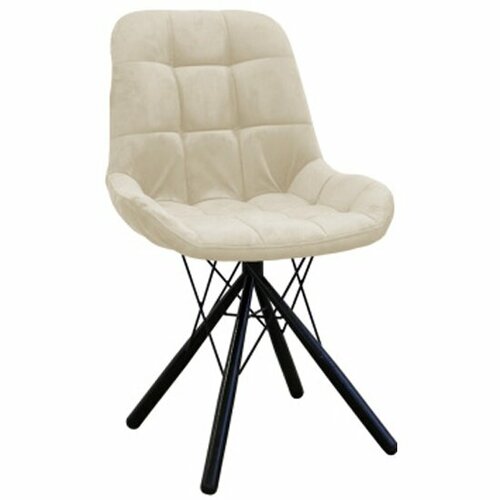Комплект стульев M-group лира Паутинка чёрный, бежевый (4 шт)