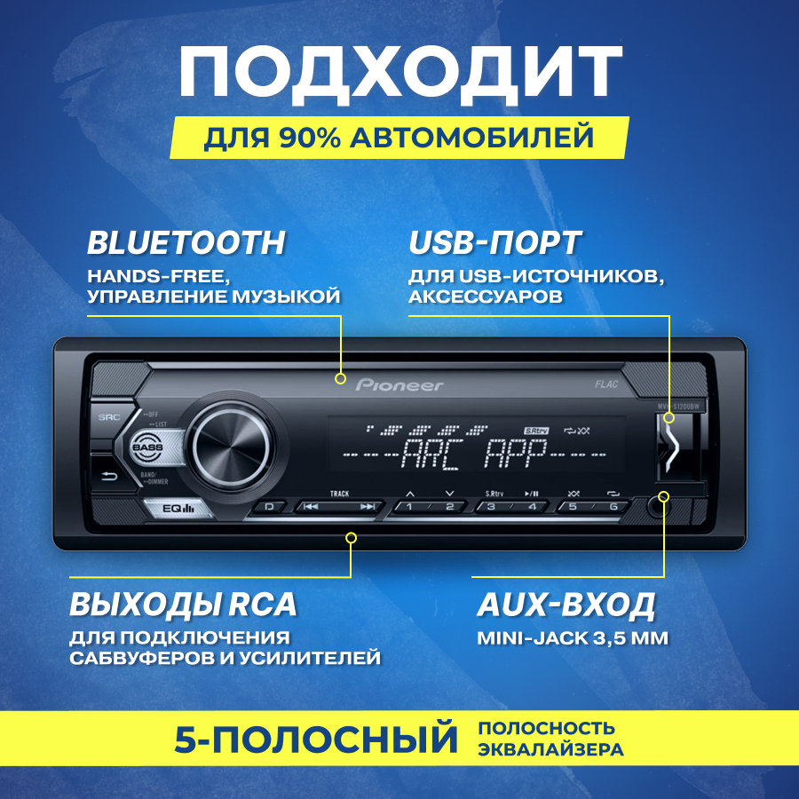 Автомагнитола PIONEER , USB - фото №17