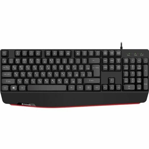 Клавиатура проводная Defender Atom HB-546 Black 75000₽