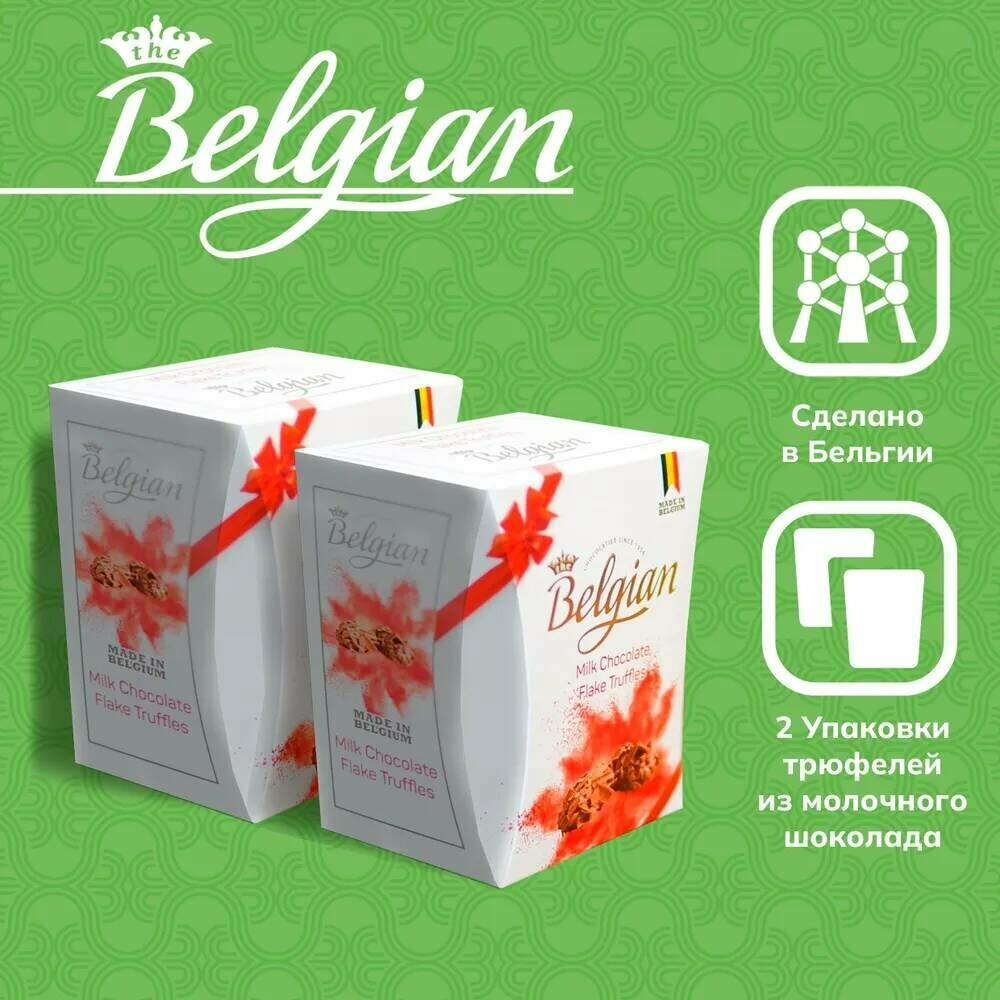 Бельгийские трюфели The Belgian из молочного шоколада в хлопьях 145 г 2 шт