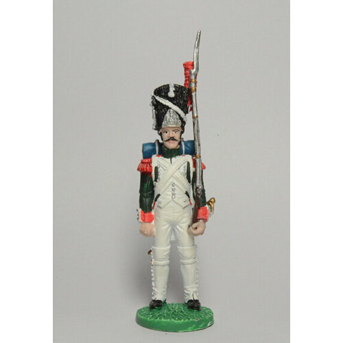 Оловянный солдатик, Гренадер гренадерского полка Итальянской королевской гвардии, 1812 г.