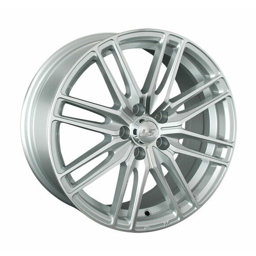 Колесный диск LS LS760 17x7.5" PCD5x114,3 ET40 D73,1 серебристый с полированными лучами