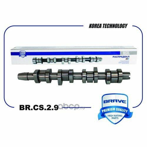 Вал распределительный BR. CS.2.9 038109101R VW Passat, Golf IV/V, Polo, Jetta V, AUDI A3/A4/A6 Brave BRCS29