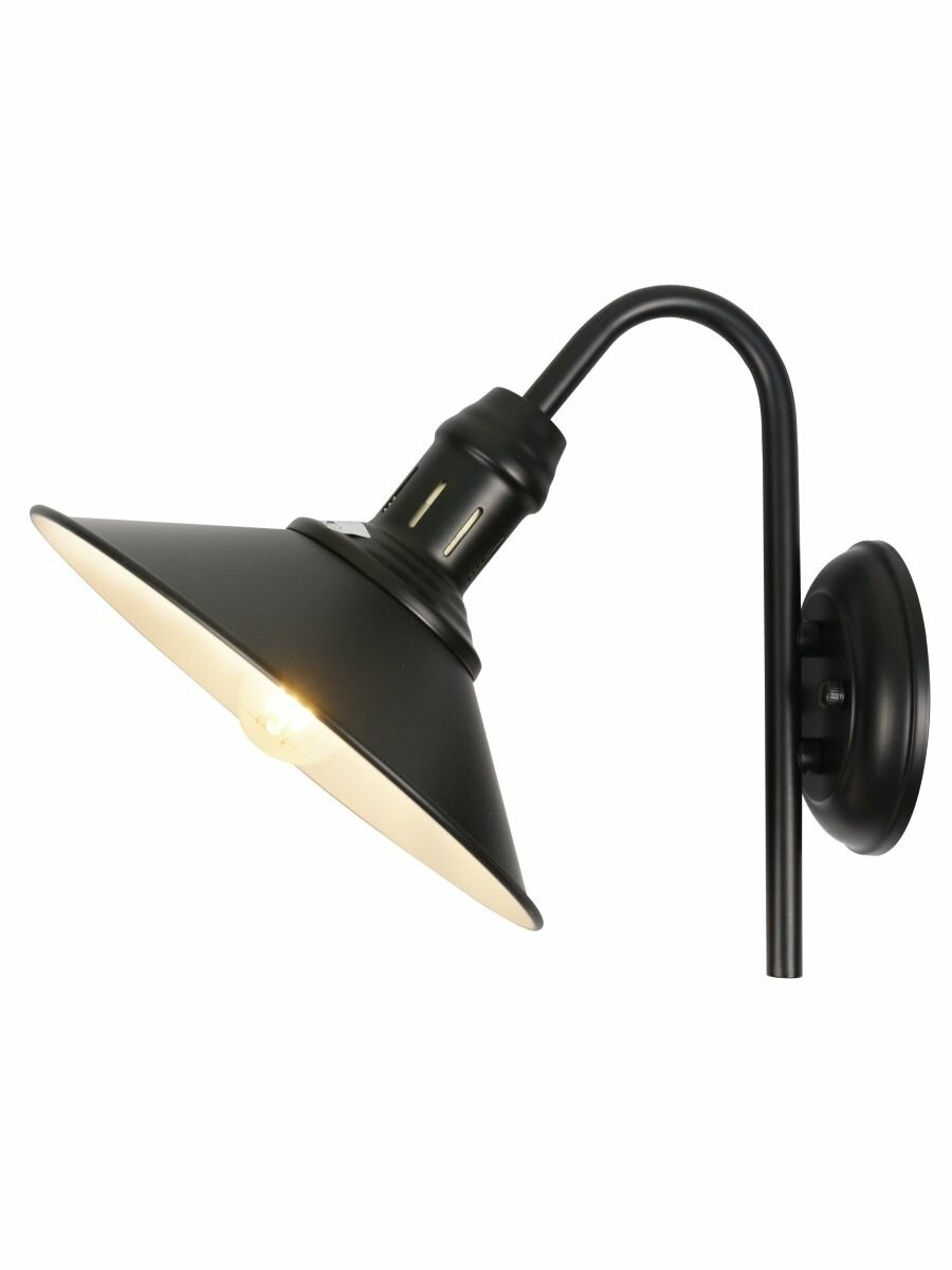 Бра Powerlight Retro BLK, E27, мощность 60Вт, современный стиль
